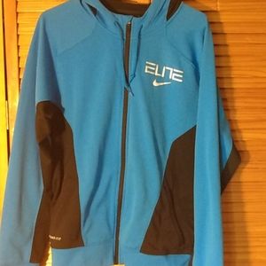 Nike Elite full zip therma-fit hoodie.
